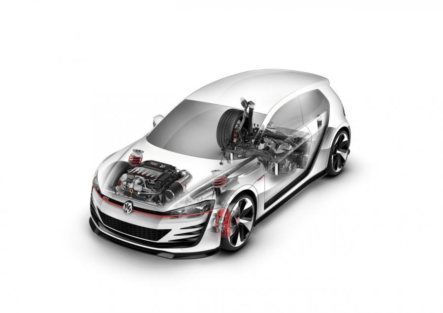  Volkswagen Golf Design Vision GTi 2013 года  (фото 4 из 25)